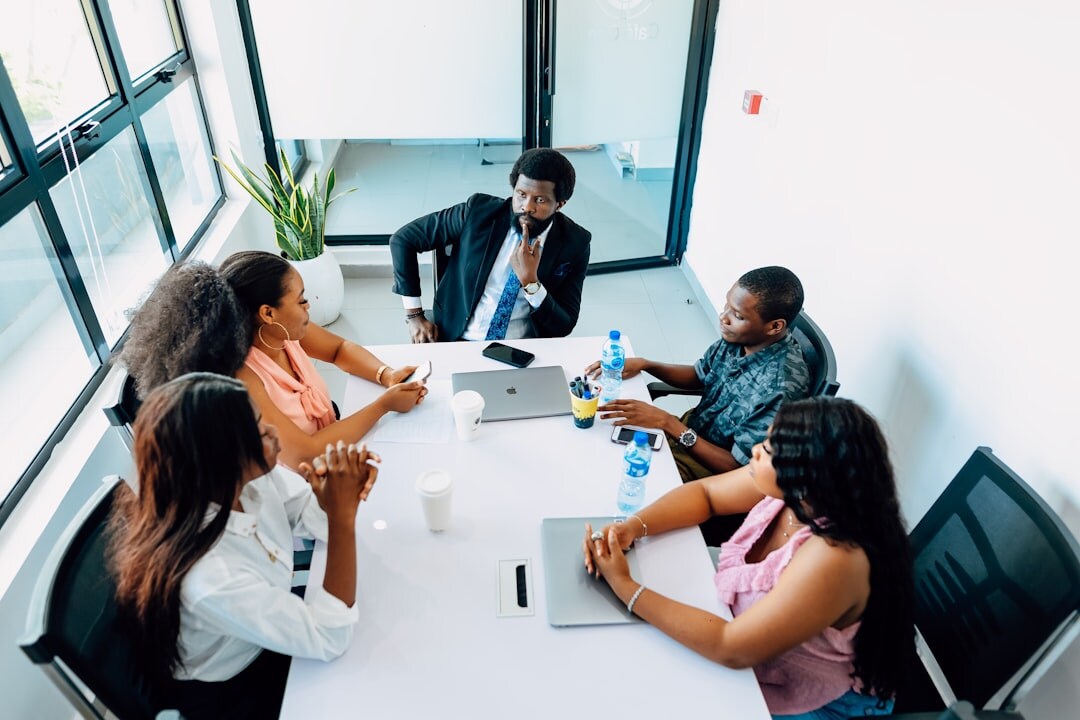 business meeting discussion