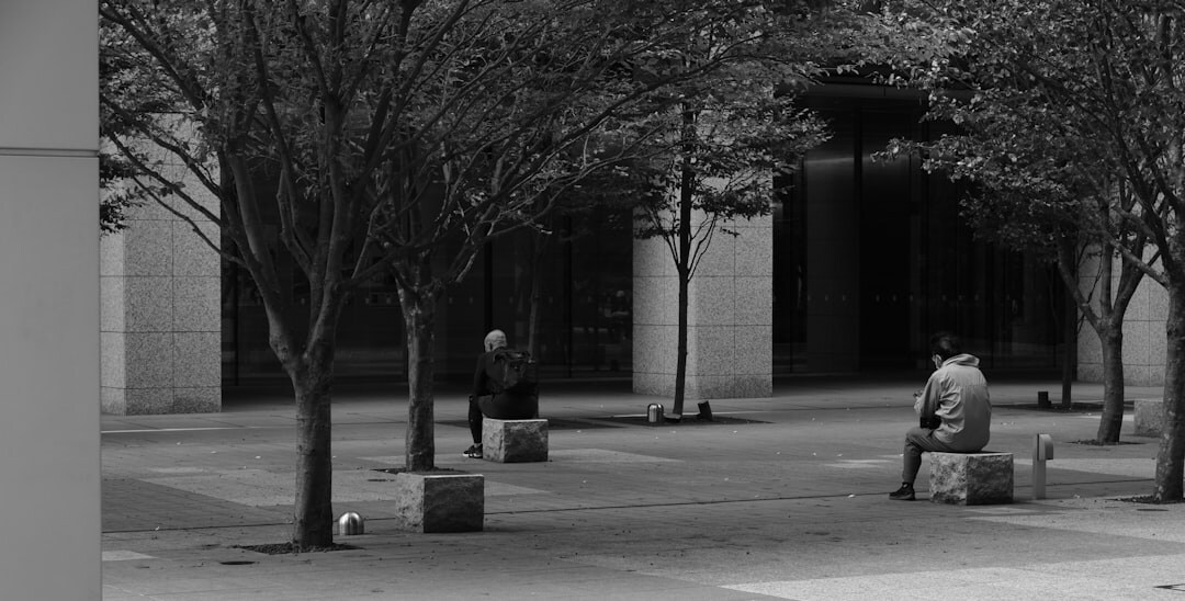 person reflecting in quiet space