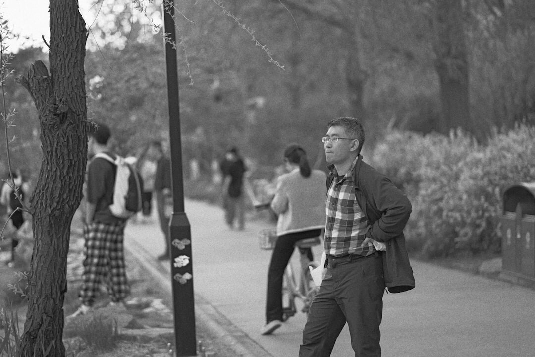person reflecting on life path